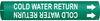 BradySnap-On™ Pipe Marker - 4030-B - Brady Corporation
