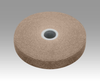 3M Scotch-Brite XL-UW Unitized Aluminum Oxide Medium Deburring Wheel - Medium Grade - Arbor Attachment - 4 in Diameter - 3/8 in Center Hole - Thickness 1/4 in - 30603 - 048011-30603 - R. S. Hughes Company, Inc.