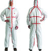 3M 4565 White 2XL Polyethylene/Polypropylene Disposable Chemical-Resistant Coveralls - Fits 45 to 49 in Chest - 805070-00610 -- 805070-00610 - Image