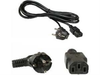 6' European Power Cord, Black - 210103BK - Computer Network Accessories, Inc.