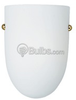 Two-Light Glass Wall Sconce - P7102-10STRWB - bulbs.com