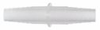 Barbed fittings, Straight Connector, Clear PP,6 mm ID, 5 mm x 52 mm x 16 mm -- GO-06459-20 - Image