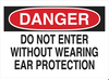 Admittance Sign - 40652 - Brady Corporation