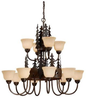 Large Chandeliers-Glass Shade - 653355 - Light Center (The)