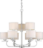 2562-09-55 Mid. Chandeliers-Drum Shades - 365742 - Capital Lighting, Inc.