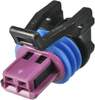 Housing Conn, Rcpt, 2Pos, Black; Product Range Aptiv/delphi - 61AC8907 - Newark, An Avnet Company