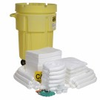 Oil-Only 95-Gallon Wheeled Spill Kit - SPKO-95-WD - SpillTech