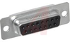 connector,d-sub,fixed cont solder cup recept,15 stamped and formed socket cont - 70144971 - Allied Electronics, Inc.