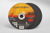 3M Cubitron II Ceramic Aluminum Oxide Depressed-Center Wheel - 36 Grit Very Coarse Grade - 5 in Diameter - Thickness 1/4 in - 66592 - 051115-66592 - R. S. Hughes Company, Inc.
