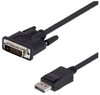 DVI (M) to DisplayPort (M) LSZH cable length 3ft -- MDIA00001-3F - Image