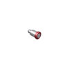 Spring Loaded Plunger, Flare-in, Miniature Size, With hold-open feature, Steel, Red Knob - 56-121-2-013 - Southco