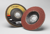 3M Cubitron II 967A Type 29 Coated Ceramic Aluminum Oxide Flap Disc - 80 Grit - 4 1/2 in Diameter - 55625 - 051141-55625 - R. S. Hughes Company, Inc.
