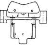 TP Series Rocker Switch, 1 pole, 2 position, Screw terminal, Flush Panel Mounting -- 1TP19-3 - Image