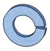 Spring Lock Washer - Non Metric -- HLKW025 EG - Image
