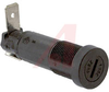 Fuseholder; 5X20MM; 10 A (Max.); 250 VAC (Max.); Panel Mount - 70184554 - Allied Electronics, Inc.