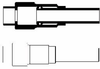 Special Piping Components:Dura Fix Telescoping Coupling:Slip x Spigot -- DF-005 Slip x Spigot - Image