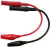 Test Lead Set, 60V, 5A, 185Mm, 2Pc; Test Connector Type A Multicomp Pro - 67AH3062 - Newark, An Avnet Company