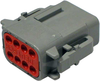 Automotive Housing, Plug, 8Pos, 7.5A; Product Range Deutsch Te Connectivity - 38AH5604 - Newark, An Avnet Company