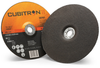 3M Cubitron II Ceramic Aluminum Oxide Cut & Grind Wheel - 36 Grit Very Coarse - 9 in Diameter - 7/8 in Center Hole - Thickness 1/8 in - 28761 - 051141-28761 - R. S. Hughes Company, Inc.