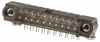 16+16 Pos. Male DIL Horizontal Throughboard Conn. Jackscrews - M80-5403242 - Harwin Plc