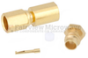 SSMC Plug (Male) Connector For RG405, RG405 Tinned, .086 SR Cable, Clamp/Solder - FMCN1250 - Fairview Microwave Inc.