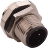 Sensor Connector, M12, Plug, 3Pos, Panel; Product Range Norcomp - 76Y0160 - Newark, An Avnet Company