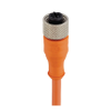 M12 Standard Sensor/Actuator Single-Ended Cordset: Female, - RKT 4-3B-19 - Belden Inc.