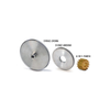 100,Teeth, 20° Pressure Angle, AGMA 10 Quality, 303 Stainless Steel Spur Gear -- S1023Z-120S100 - Image