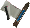 40-Pin IDC Ribbon Cable to DB37 Male with PC Bracket, 6 inch Length -- CA111 - Image
