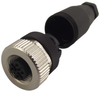 Circular Connector, Receptacle, M12, 4 Way, Cable; Product Range Binder - 23M9626 - Newark, An Avnet Company