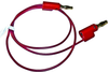 Test Lead, Red, 609.6Mm, 300V, 5A; Test Connector Type A Mueller Electric - 89F452 - Newark, An Avnet Company