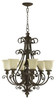 6032-6-54 Mid. Chandeliers-Glass Up - 692444 - Capital Lighting, Inc.
