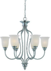 26326-SN Mid. Chandeliers-Glass Up - 692110 - Capital Lighting, Inc.