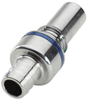 LQ6 Series Chrome Plated Brass Connectors for Liquid Cooling - 62369 - U.S. Plastic Corporation