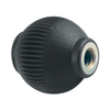 Ball Knob; Fluted Ball, Threaded -- GK-410 - Image