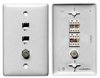Datacommunication Face Plate - NS790W - Hubbell Incorporated