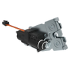 Electronic Rotary Push-to-Close, Pull-to-Open Latch, Sealed, Plastic and Stainless Steel, Adhesive Backed, 12 Volts, with Connector -- R4-05-55-9EB1-20