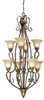 Large Chandeliers-Glass Shade - 6796 - Light Center (The)
