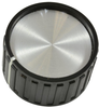Ribbed Knob With Line Indicator, 6.35Mm; Shaft Type Alcoswitch Te Connectivity - 57F2372 - Newark, An Avnet Company