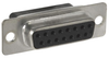 D Sub Connector, Standard, 15 Position, Receptacle; No. Of Contacts Amp - Te Connectivity - 98F5705 - Newark, An Avnet Company