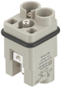 Heavy Duty Insert, Plug, 2+Pe, 6Mm2; Product Range Harting - 86R4747 - Newark, An Avnet Company