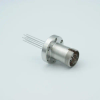 Multipin Feedthrough, 7 Pins, 500 Volts, 3.5 Amps per Pin, 0.032″ Dia Conductors, 1.33″ Conflat Flange - A1620-3-CF - MPF Products, INC.