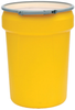 Eagle Yellow High Density Polyethylene 30 gal Spill Containment Drum - 28 1/2 in Height - 16 5/8 (Bottom) in, 21 1/8 (Top) in Overall Diameter - 048441-60319 -- 048441-60319 - Image
