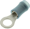 Terminal, Ring Tongue, #10, Crimp, Blue; Stud Size - Metric Amp - Te Connectivity - 66H7125 - Newark, An Avnet Company