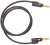 Test Lead, 4Mm Plug-Plug, 1.219M, Black Rohs Compliant Pomona - 51AH6605 - Newark, An Avnet Company