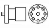 RF Connectors - 1223323-1 - TE Connectivity
