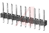 BA MODU THRU SR UNSHR, 40 MODII HDR SRST B/A .100CL - 70086689 - Allied Electronics, Inc.