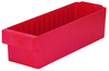 Akro-Mils Akrodrawer 25 lb Red Polystyrene Shelf Storage Bin - 17 5/8 in Length - 5 9/16 in Width - 4 5/8 in Height - 1 Compartments - 31168 RED - 31168 RED - R. S. Hughes Company, Inc.