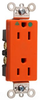 Duplex/Single Receptacle -- IG26262-HG - Image