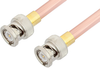 BNC Male to BNC Male Cable 48 Inch Length Using RG401 Coax, RoHS - PE34170LF-48 - Pasternack